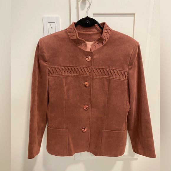 Vintage Ultra-Suede Blazer - Picture 1 of 10